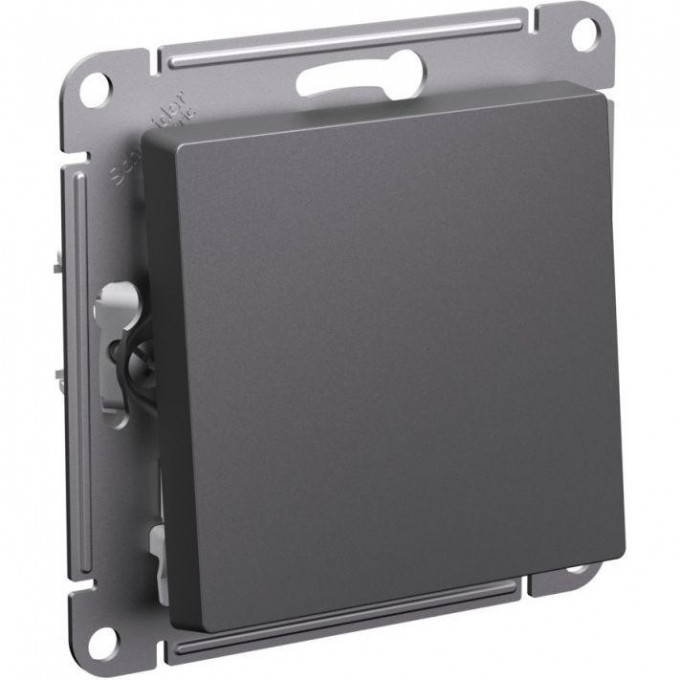 1-клавишный выключатель SCHNEIDER ELECTRIC ATLASDESIGN механизм, базальт ATN001461 1-клавишный выключатель SCHNEIDER ELECTRIC ATLASDESIGN механизм, базальт ATN001461