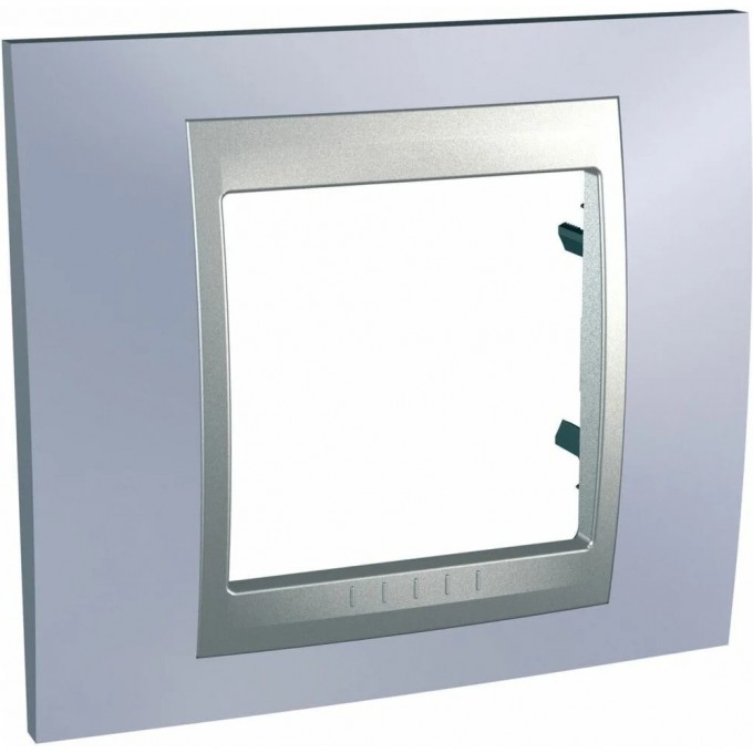 1-постовая рамка SCHNEIDER ELECTRIC UNICA TOP, АЛЮМИНИЙ/БЕРИЛЛ MGU66.002.098 1-постовая рамка SCHNEIDER ELECTRIC UNICA TOP, АЛЮМИНИЙ/БЕРИЛЛ MGU66.002.098