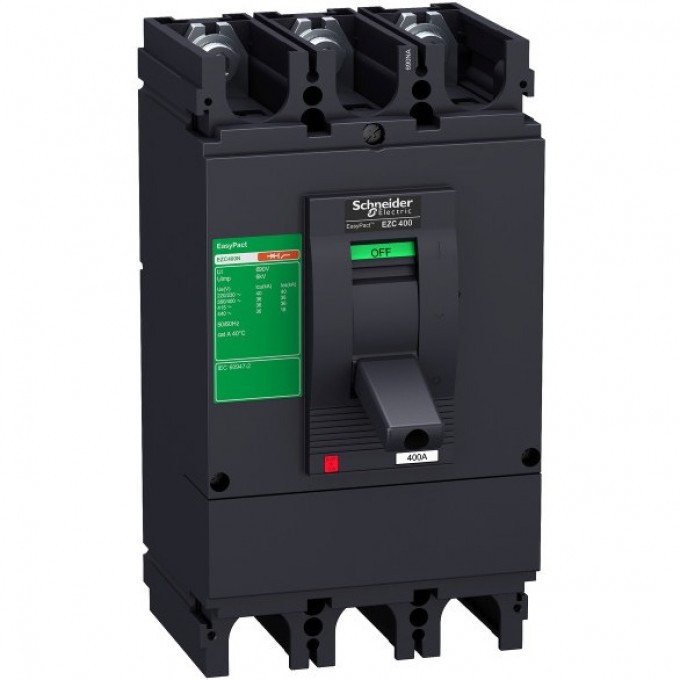Автоматический выключатель 3П3Т SCHNEIDER ELECTRIC EASYPACT EZC400 50кА/415В 350А EZC400H3350N Автоматический выключатель 3П3Т SCHNEIDER ELECTRIC EASYPACT EZC400 50кА/415В 350А EZC400H3350N