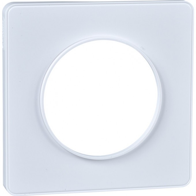 1-постовая рамка SCHNEIDER ELECTRIC ODACE, БЕЛЫЙ S52P802 1-постовая рамка SCHNEIDER ELECTRIC ODACE, БЕЛЫЙ S52P802