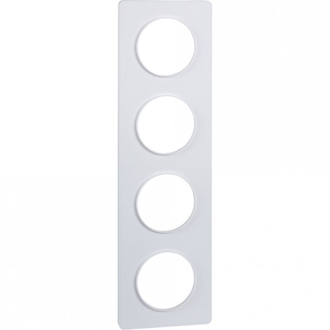 4-постовая рамка SCHNEIDER ELECTRIC ODACE, универсальная, БЕЛЫЙ S52P808 4-постовая рамка SCHNEIDER ELECTRIC ODACE, универсальная, БЕЛЫЙ S52P808