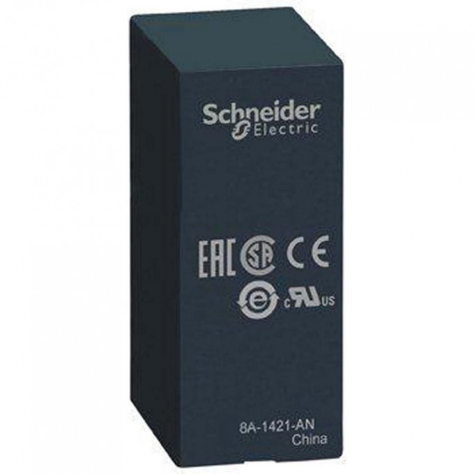 Электромеханическое реле SCHNEIDER ELECTRIC , 8 A, 2 CO, 230VAC RSB2A080P7 Электромеханическое реле SCHNEIDER ELECTRIC , 8 A, 2 CO, 230VAC RSB2A080P7