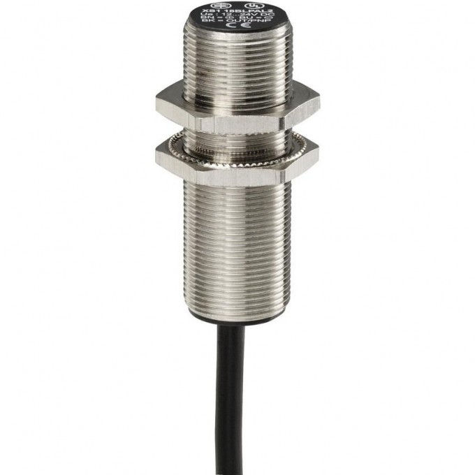 Индуктивный датчик SCHNEIDER ELECTRIC OSISENSE XS цилиндрический M18 XS118BLPAL2 Индуктивный датчик SCHNEIDER ELECTRIC OSISENSE XS цилиндрический M18 XS118BLPAL2