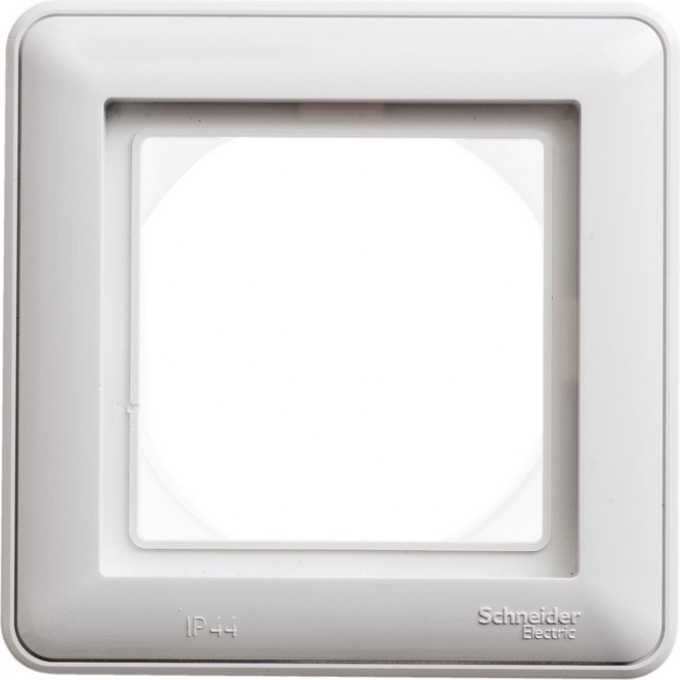 Рамка SCHNEIDER ELECTRIC W59 AQUA 1-постовая, IP44, БЕЛЫЙ KD-1B-18 Рамка SCHNEIDER ELECTRIC W59 AQUA 1-постовая, IP44, БЕЛЫЙ KD-1B-18