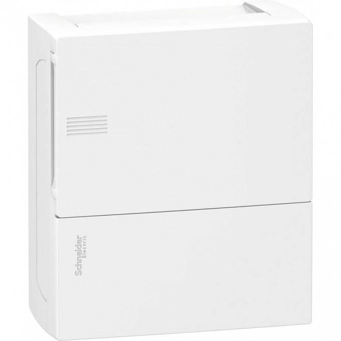 Щит навесной SCHNEIDER ELECTRIC MINI PRAGMA с белой дверцей 1РЯД/8МОД,IP40,IK07,63А,2 клеммы,Италия MIP12108 Щит навесной SCHNEIDER ELECTRIC MINI PRAGMA с белой дверцей 1РЯД/8МОД,IP40,IK07,63А,2 клеммы,Италия MIP12108
