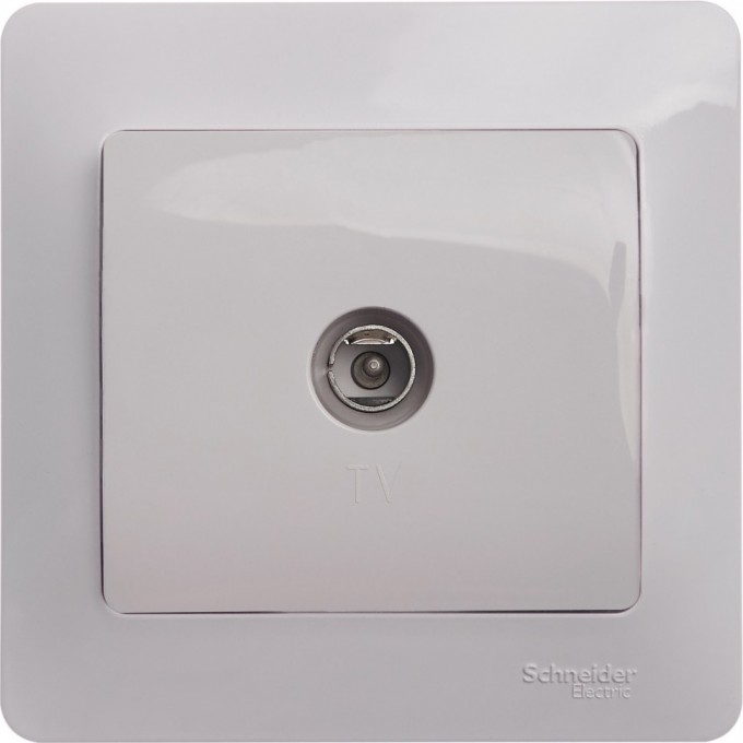 TV розетка SCHNEIDER ELECTRIC GLOSSA проходная 4DB, механизм, БЕЛЫЙ GSL000192 TV розетка SCHNEIDER ELECTRIC GLOSSA проходная 4DB, механизм, БЕЛЫЙ GSL000192