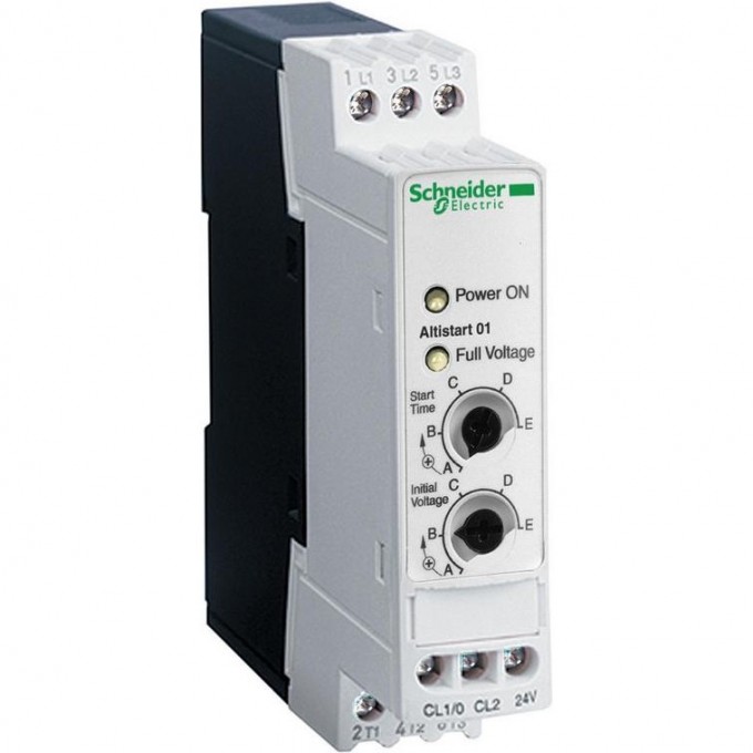 Устройство плавного пуска SCHNEIDER ELECTRIC ALTISTART 01 6A 110 480В ATS01N106FT Устройство плавного пуска SCHNEIDER ELECTRIC ALTISTART 01 6A 110 480В ATS01N106FT