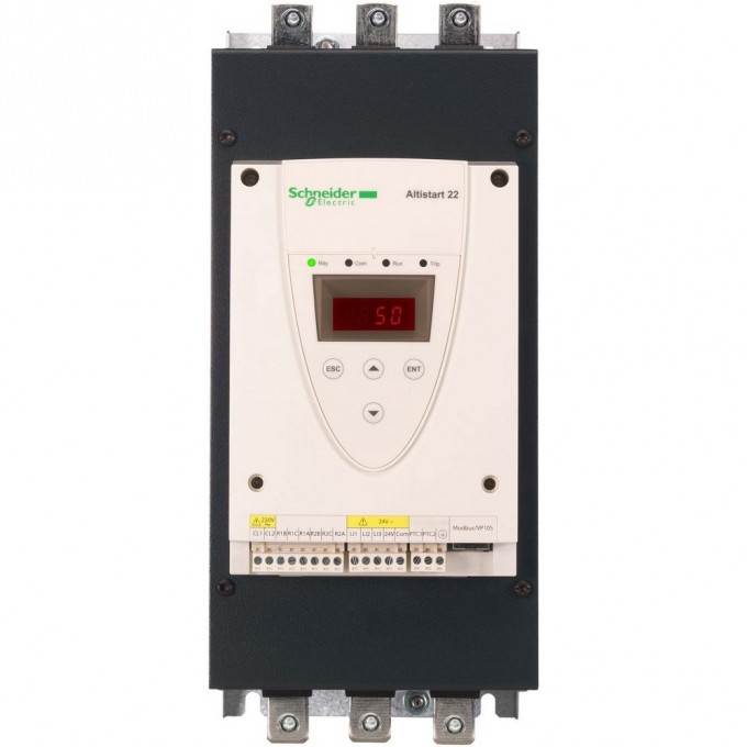 Устройство плавного пуска SCHNEIDER ELECTRIC ALTISTART 22 110A , управление 220В ATS22C11Q Устройство плавного пуска SCHNEIDER ELECTRIC ALTISTART 22 110A , управление 220В ATS22C11Q