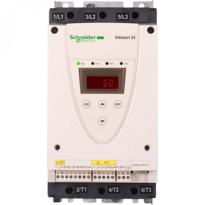 Устройство плавного пуска SCHNEIDER ELECTRIC ALTISTART 22 32A , управление 220В ATS22D32Q Устройство плавного пуска SCHNEIDER ELECTRIC ALTISTART 22 32A , управление 220В ATS22D32Q