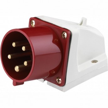 Вилка стационарная SCHNEIDER ELECTRIC DEKRAFT 525 3Р+РЕ+N 32А 380В IP44 ВС-102