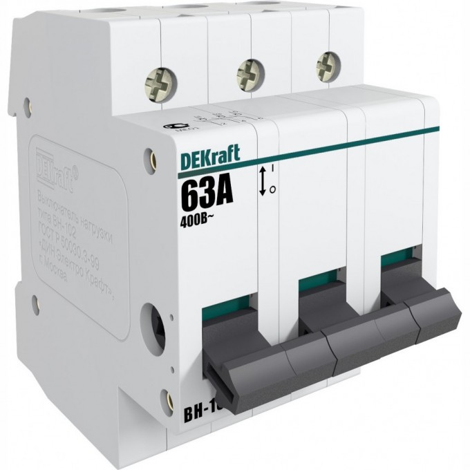Выключатель-разъединитель SCHNEIDER ELECTRIC DEKRAFT 3Р 20А ВН-102 17009DEK Выключатель-разъединитель SCHNEIDER ELECTRIC DEKRAFT 3Р 20А ВН-102 17009DEK