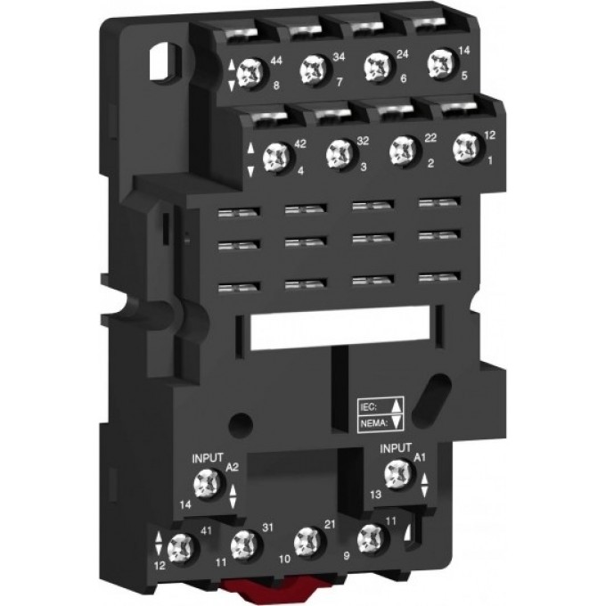 Колодка SCHNEIDER ELECTRIC HARMONY с комбинированными контактами 4 перекидных RPZF4 Колодка SCHNEIDER ELECTRIC HARMONY с комбинированными контактами 4 перекидных RPZF4