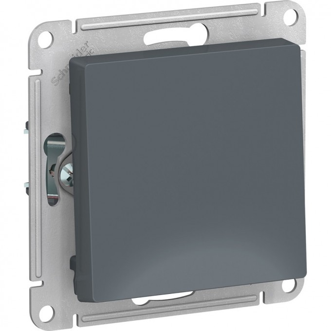 1-клавишный выключатель SCHNEIDER ELECTRIC ATLASDESIGN механизм, грифель ATN000711 1-клавишный выключатель SCHNEIDER ELECTRIC ATLASDESIGN механизм, грифель ATN000711