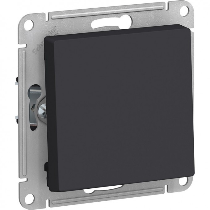 1-клавишный выключатель SCHNEIDER ELECTRIC ATLASDESIGN механизм, карбон ATN001011 1-клавишный выключатель SCHNEIDER ELECTRIC ATLASDESIGN механизм, карбон ATN001011