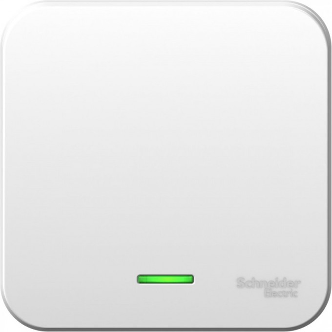 1-клавишный выключатель SCHNEIDER ELECTRIC BLANCA, с подсветкой, с изолирующей пластиной, 6А, 250B, БЕЛЫЙ BLNVA061111 1-клавишный выключатель SCHNEIDER ELECTRIC BLANCA, с подсветкой, с изолирующей пластиной, 6А, 250B, БЕЛЫЙ BLNVA061111