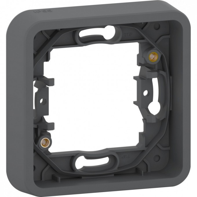 1-постовая рамка SCHNEIDER ELECTRIC MUREVA S, АНТРАЦИТ, IP55 MUR34107 1-постовая рамка SCHNEIDER ELECTRIC MUREVA S, АНТРАЦИТ, IP55 MUR34107