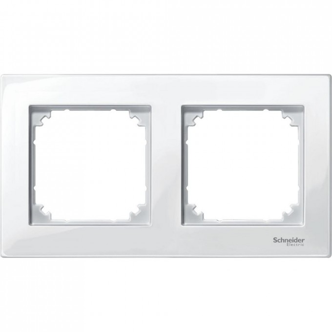2-постовая рамка SCHNEIDER ELECTRIC MERTEN M-PLAN, ПОЛ.БЕЛЫЙ, SM MTN515219 2-постовая рамка SCHNEIDER ELECTRIC MERTEN M-PLAN, ПОЛ.БЕЛЫЙ, SM MTN515219