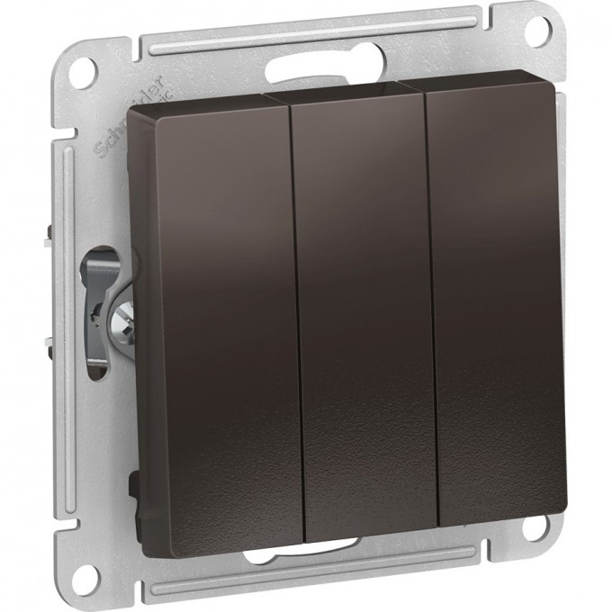 3-клавишный выключатель SCHNEIDER ELECTRIC ATLASDESIGN, МОККО ATN000631 3-клавишный выключатель SCHNEIDER ELECTRIC ATLASDESIGN, МОККО ATN000631
