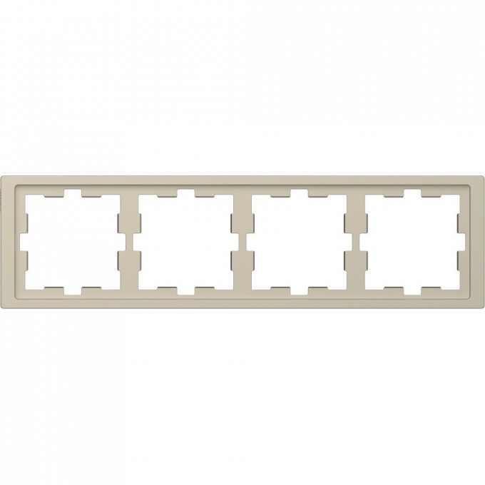 4-постовая рамка SCHNEIDER ELECTRIC MERTEN D-LIFE, САХАРА MTN4040-6533 4-постовая рамка SCHNEIDER ELECTRIC MERTEN D-LIFE, САХАРА MTN4040-6533