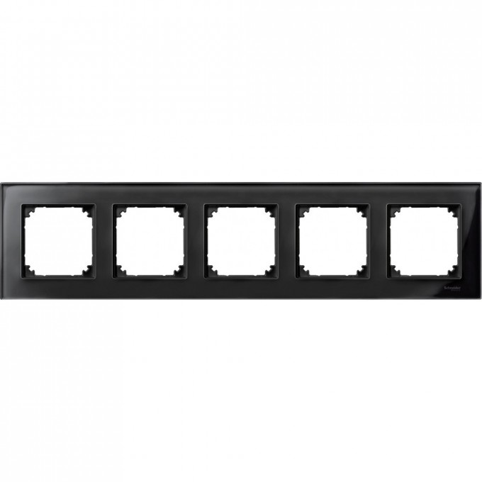 5-постовая рамка SCHNEIDER ELECTRIC MERTEN M-ELEGANCE стеклянная, ЧЕРНЫЙ ОНИКС, SM MTN404503 5-постовая рамка SCHNEIDER ELECTRIC MERTEN M-ELEGANCE стеклянная, ЧЕРНЫЙ ОНИКС, SM MTN404503
