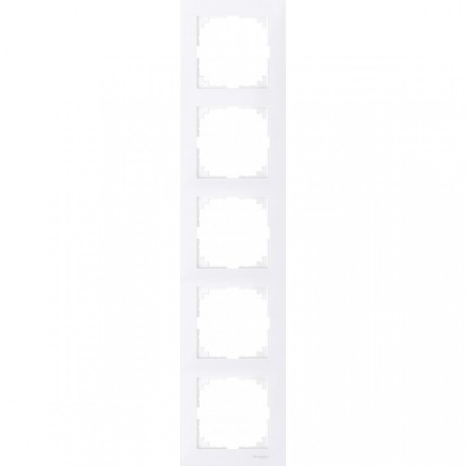 5-постовая рамка SCHNEIDER ELECTRIC MERTEN M-PURE, АКТИВНЫЙ БЕЛЫЙ, SM MTN4050-3625 5-постовая рамка SCHNEIDER ELECTRIC MERTEN M-PURE, АКТИВНЫЙ БЕЛЫЙ, SM MTN4050-3625