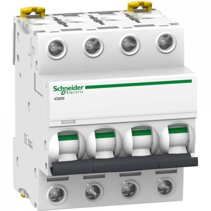 Автоматический выключатель SCHNEIDER ELECTRIC ACTI 9 iC60N 4П 16A B A9F78416 Автоматический выключатель SCHNEIDER ELECTRIC ACTI 9 iC60N 4П 16A B A9F78416