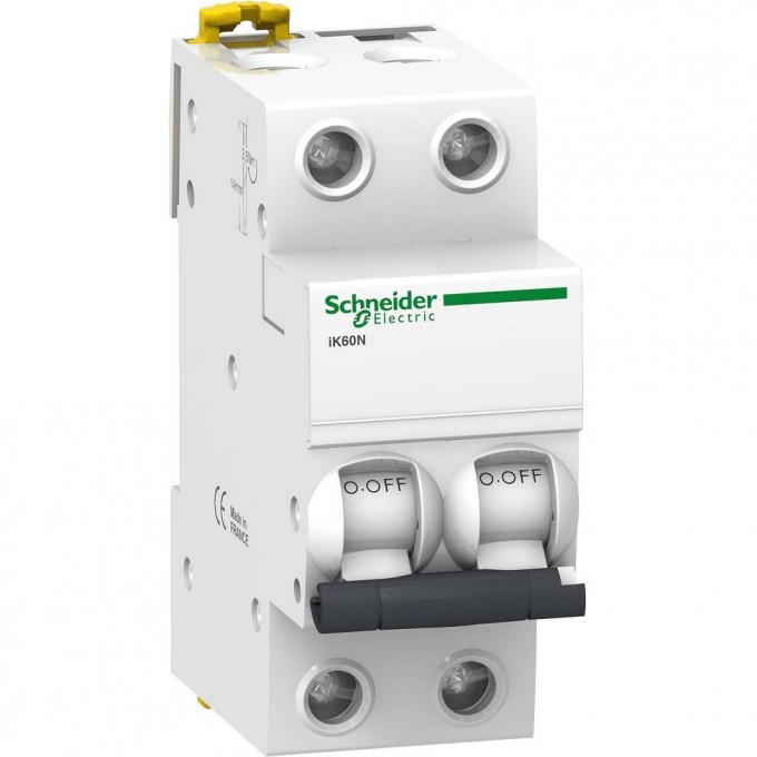 Автоматический выключатель SCHNEIDER ELECTRIC ACTI 9 iK60 2П 2A C A9K24202 Автоматический выключатель SCHNEIDER ELECTRIC ACTI 9 iK60 2П 2A C A9K24202