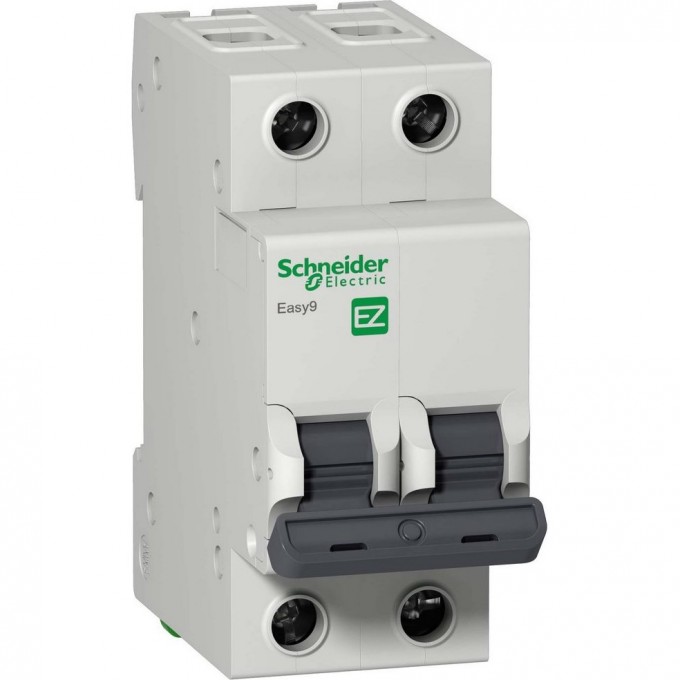 Автоматический выключатель SCHNEIDER ELECTRIC EASY9 2П 10А С 4,5кА 230В =S= EZ9F34210 Автоматический выключатель SCHNEIDER ELECTRIC EASY9 2П 10А С 4,5кА 230В =S= EZ9F34210