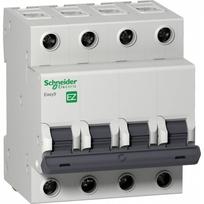Автоматический выключатель SCHNEIDER ELECTRIC EASY9 4П 20А С 4,5кА 400В =S= EZ9F34420 Автоматический выключатель SCHNEIDER ELECTRIC EASY9 4П 20А С 4,5кА 400В =S= EZ9F34420