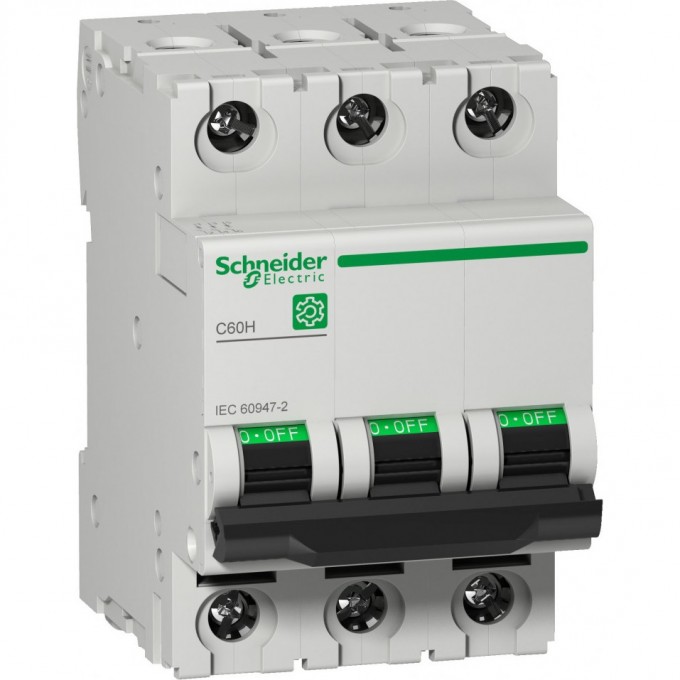 Автоматический выключатель SCHNEIDER ELECTRIC MULTI 9 C60H 3П 10A C M9F14310 Автоматический выключатель SCHNEIDER ELECTRIC MULTI 9 C60H 3П 10A C M9F14310