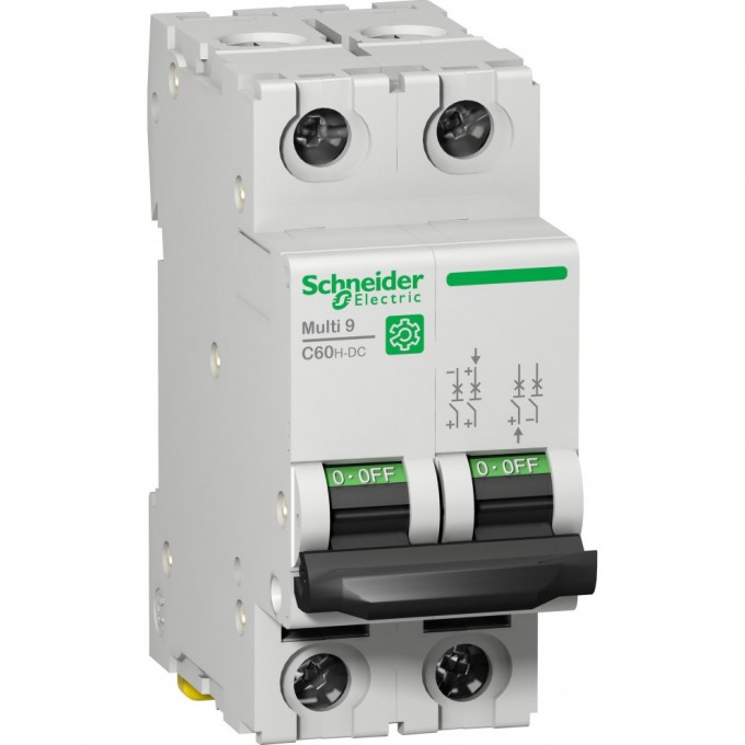 Автоматический выключатель SCHNEIDER ELECTRIC MULTI 9 C60H-DC 2П 4A C M9U21204 Автоматический выключатель SCHNEIDER ELECTRIC MULTI 9 C60H-DC 2П 4A C M9U21204