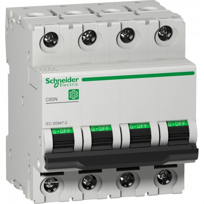 Автоматический выключатель SCHNEIDER ELECTRIC MULTI 9 C60N 4П 20A C M9F11420 Автоматический выключатель SCHNEIDER ELECTRIC MULTI 9 C60N 4П 20A C M9F11420