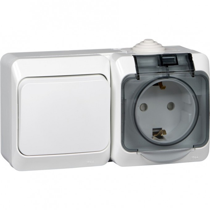 Блок SCHNEIDER ELECTRIC ЭТЮД IР44 О/У: розетка з/к со шт. 16А 250B, выключатель.1-клав.10А, БЕЛЫЙ, Россия BPA16-241B Блок SCHNEIDER ELECTRIC ЭТЮД IР44 О/У: розетка з/к со шт. 16А 250B, выключатель.1-клав.10А, БЕЛЫЙ, Россия BPA16-241B