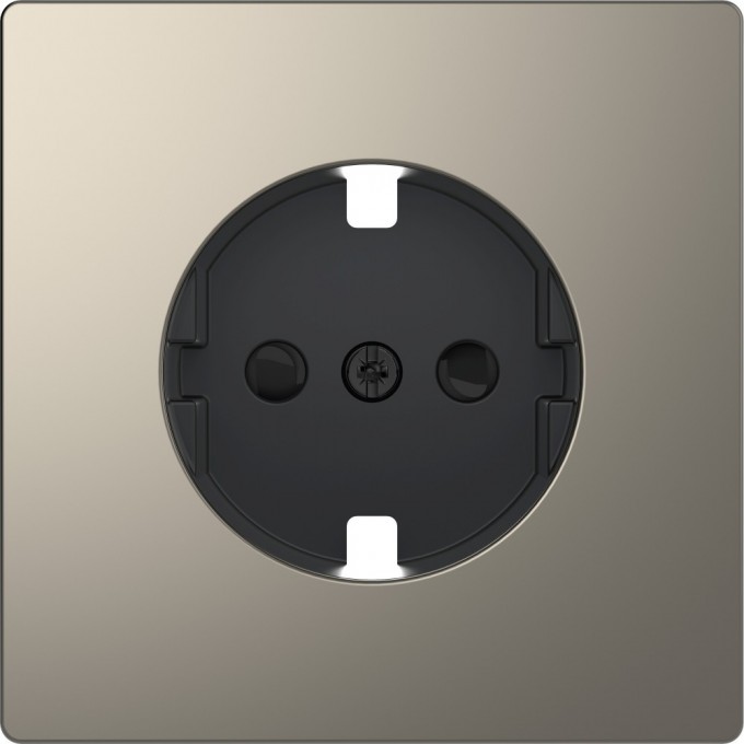 Центральная накладка SCHNEIDER ELECTRIC MERTEN D-LIFE для механизма розетки, НИКЕЛЬ MTN2330-6050 Центральная накладка SCHNEIDER ELECTRIC MERTEN D-LIFE для механизма розетки, НИКЕЛЬ MTN2330-6050
