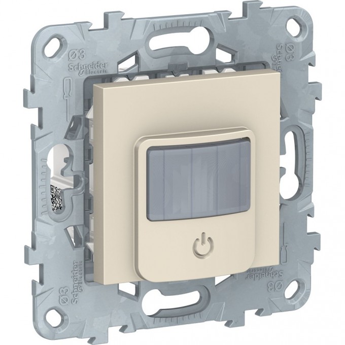 Датчик движения с выключателем SCHNEIDER ELECTRIC UNICA NEW, 10А, бежевый NU552544 Датчик движения с выключателем SCHNEIDER ELECTRIC UNICA NEW, 10А, бежевый NU552544