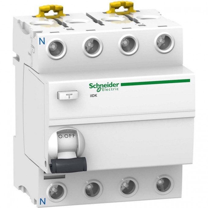 Дифференциальный выключатель (УЗО) SCHNEIDER ELECTRIC ACTI 9 iID K 4П 63A 300mA AC-ТИП A9R75463 Дифференциальный выключатель (УЗО) SCHNEIDER ELECTRIC ACTI 9 iID K 4П 63A 300mA AC-ТИП A9R75463
