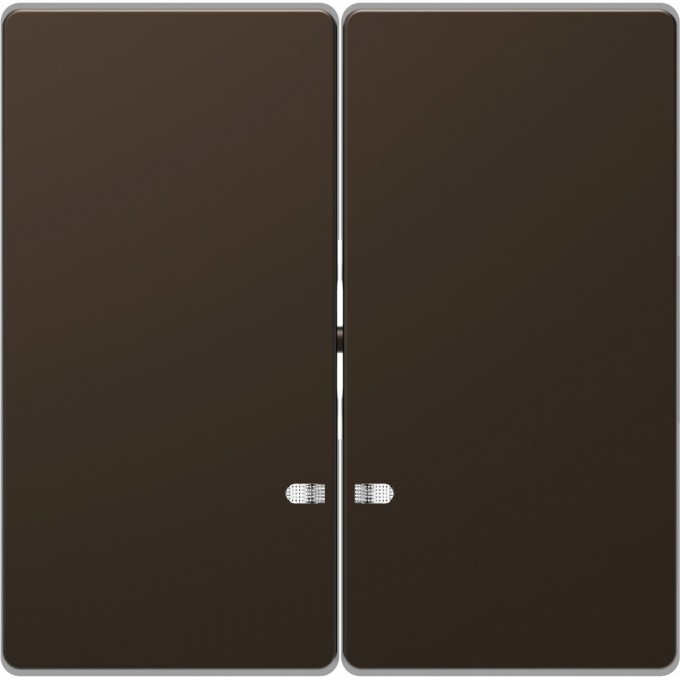 Клавиша двойная MERTEN D-LIFE с линзой для LED модуля, МОККО MTN3420-6052 Клавиша двойная MERTEN D-LIFE с линзой для LED модуля, МОККО MTN3420-6052