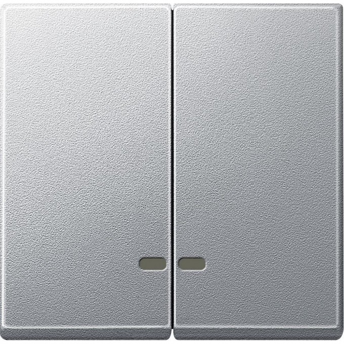 Клавиша двойная SCHNEIDER ELECTRIC MERTEN с окном для световой индикации, АЛЮМИНИЙ, SM MTN3420-0460 Клавиша двойная SCHNEIDER ELECTRIC MERTEN с окном для световой индикации, АЛЮМИНИЙ, SM MTN3420-0460