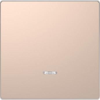 Клавиша одинарная MERTEN D-LIFE с линзой для LED модуля, ШАМПАНЬ