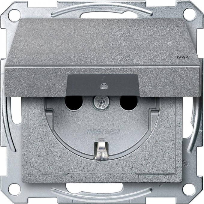 Механизм розетки SCHNEIDER ELECTRIC MERTEN с крышкой з/шт IP44, АЛЮМИНИЙ, QF SM MTN2314-0460 Механизм розетки SCHNEIDER ELECTRIC MERTEN с крышкой з/шт IP44, АЛЮМИНИЙ, QF SM MTN2314-0460