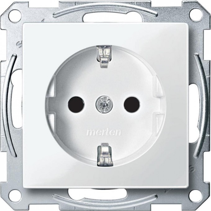 Механизм розетки SCHNEIDER ELECTRIC MERTEN с з/шт, ПОЛ.БЕЛЫЙ, QF SM MTN2300-0319 Механизм розетки SCHNEIDER ELECTRIC MERTEN с з/шт, ПОЛ.БЕЛЫЙ, QF SM MTN2300-0319