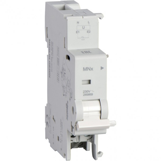 Независимый расцепитель SCHNEIDER ELECTRIC MULTI9 MNX 230VAC M9A26969 Независимый расцепитель SCHNEIDER ELECTRIC MULTI9 MNX 230VAC M9A26969