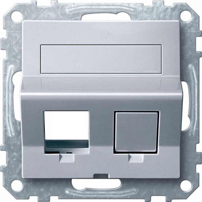 Плата наклонная SCHNEIDER ELECTRIC MERTEN д/Keystone RJ45 2 поста, АЛЮМИНИЙ, SM MTN4568-0460 Плата наклонная SCHNEIDER ELECTRIC MERTEN д/Keystone RJ45 2 поста, АЛЮМИНИЙ, SM MTN4568-0460