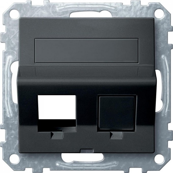 Плата наклонная SCHNEIDER ELECTRIC MERTEN д/Keystone RJ45 2 поста, АНТРАЦИТ, SM MTN4568-0414 Плата наклонная SCHNEIDER ELECTRIC MERTEN д/Keystone RJ45 2 поста, АНТРАЦИТ, SM MTN4568-0414