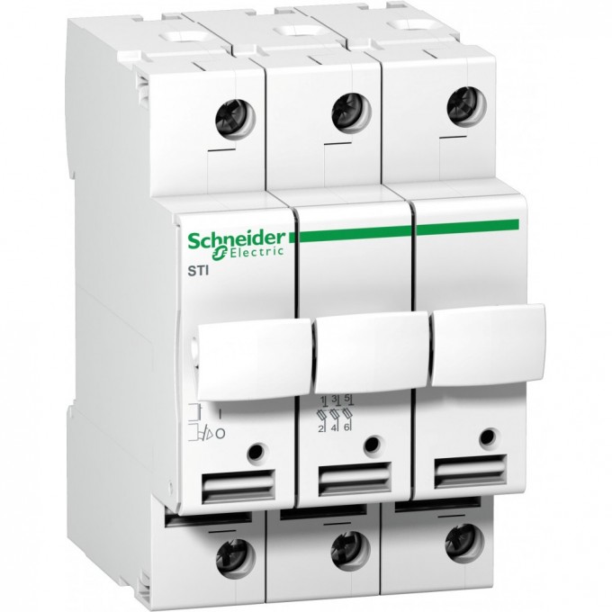 Предохранитель-разъединитель SCHNEIDER ELECTRIC ACTI 9 STI 3П 10,3X38 500В A9N15656 Предохранитель-разъединитель SCHNEIDER ELECTRIC ACTI 9 STI 3П 10,3X38 500В A9N15656