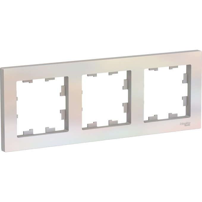 Рамка 3-постовая SCHNEIDER ELECTRIC ATLASDESIGN жемчуг ATN000403 Рамка 3-постовая SCHNEIDER ELECTRIC ATLASDESIGN жемчуг ATN000403