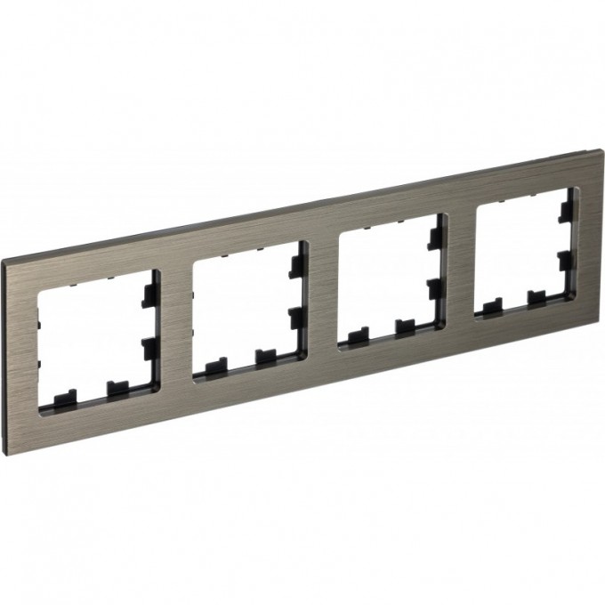 Рамка 4-постовая SCHNEIDER ELECTRIC ATLASDESIGN NATURE, металл латунь ATN312204 Рамка 4-постовая SCHNEIDER ELECTRIC ATLASDESIGN NATURE, металл латунь ATN312204