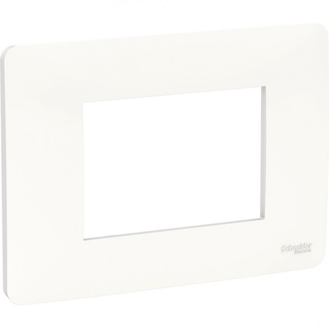 Рамка SCHNEIDER ELECTRIC UNICA MODULAR 3-модульная, белый NU210318 Рамка SCHNEIDER ELECTRIC UNICA MODULAR 3-модульная, белый NU210318