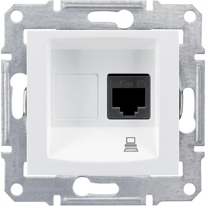 Розетка компьютерная SCHNEIDER ELECTRIC SEDNA RJ45, кат. 6, неэкр. UTP, БЕЛЫЙ SDN4700121 Розетка компьютерная SCHNEIDER ELECTRIC SEDNA RJ45, кат. 6, неэкр. UTP, БЕЛЫЙ SDN4700121