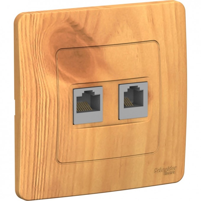 Розетка компьютерная/телефонная SCHNEIDER ELECTRIC BLANCA, с/у, RJ45+RJ11, кат.5E, ЯСЕНЬ BLNIS045115 Розетка компьютерная/телефонная SCHNEIDER ELECTRIC BLANCA, с/у, RJ45+RJ11, кат.5E, ЯСЕНЬ BLNIS045115